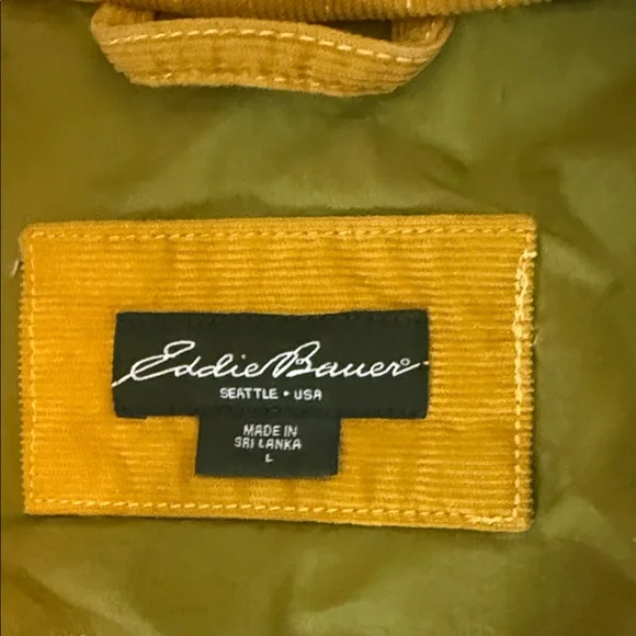 Women’s Mustard Yellow Corduroy Jacket - Picture 4 of 4